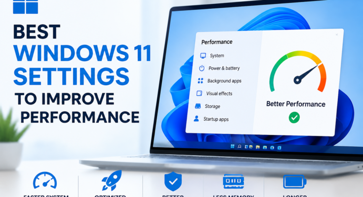 Best Windows 11 Settings to Improve Performance