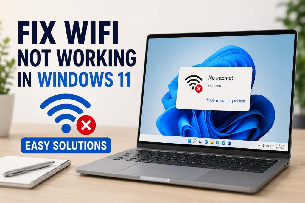 Fix WiFi Not Working in Windows 11