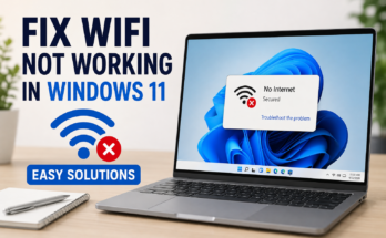 Fix WiFi Not Working in Windows 11