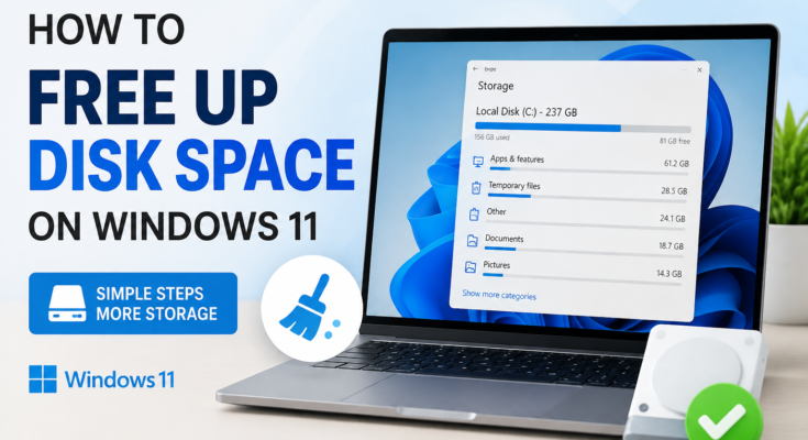 How to Free Up Disk Space on Windows 11