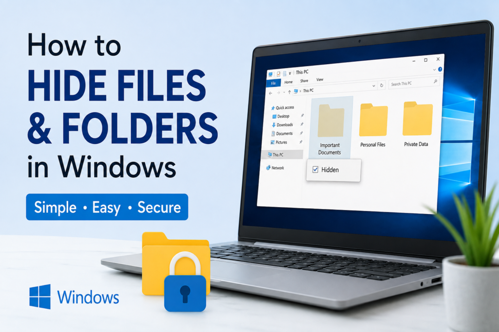 How to Hide Files and Folders in Windows
