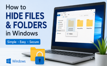 How to Hide Files and Folders in Windows