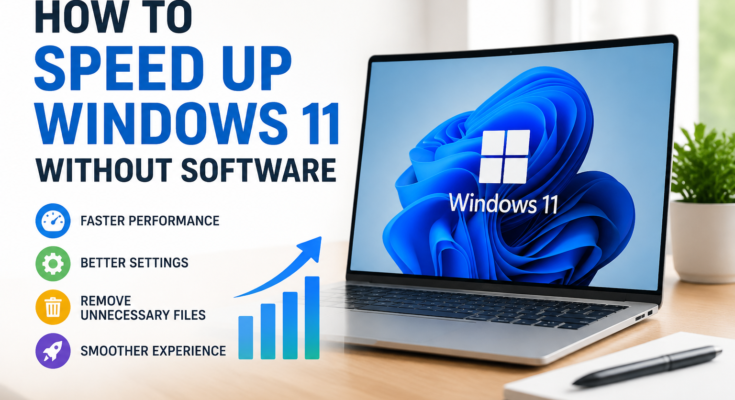 How to Speed Up Windows 11 Without Software