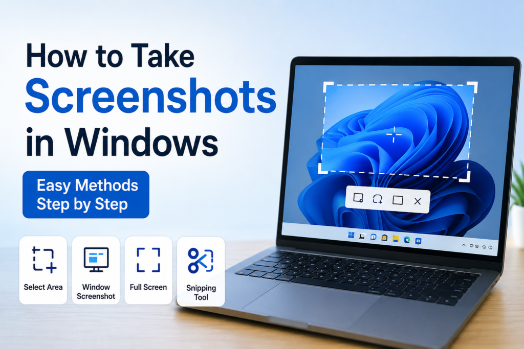 How to Take Screenshots in Windows