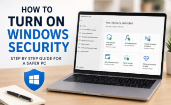 How to Turn On Windows Security